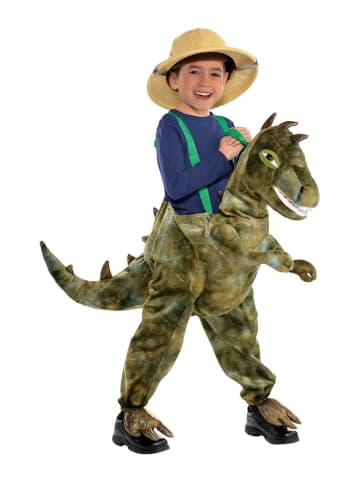 amscan Kostuum "Dinosaur Ride On" kaki