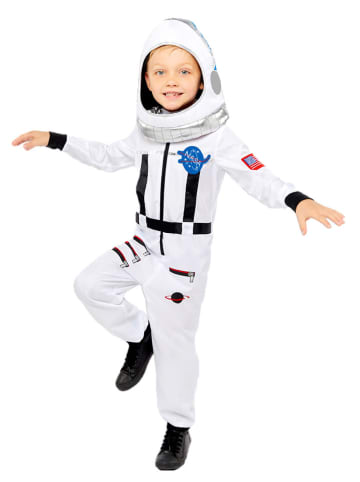 amscan 2-delig kostuum "Space Suit" wit