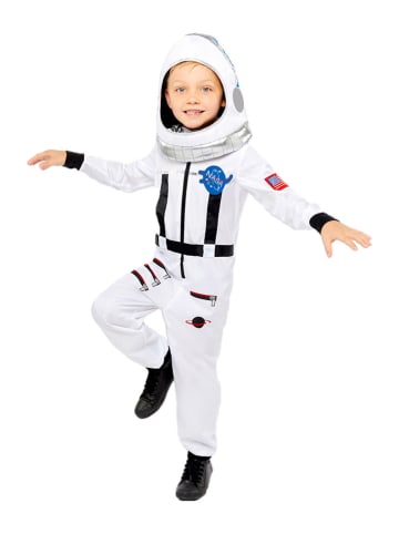 amscan 2-delig kostuum "Space Suit" wit