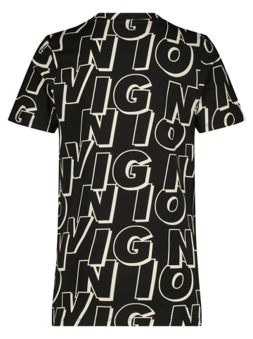 Vingino Koszulka "Logo" w kolorze czarnym