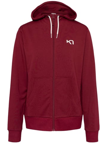 KARI TRAA Sweatjacke in Rot