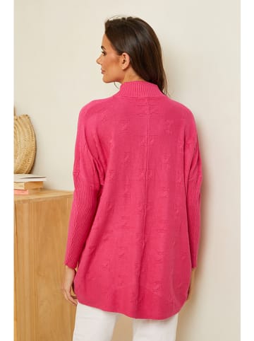 Soft Cashmere Sweter w kolorze fuksjowym