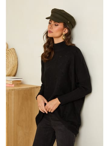 Soft Cashmere Pullover in Schwarz