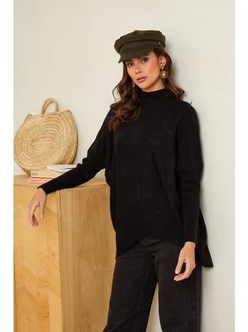 Soft Cashmere Trui zwart