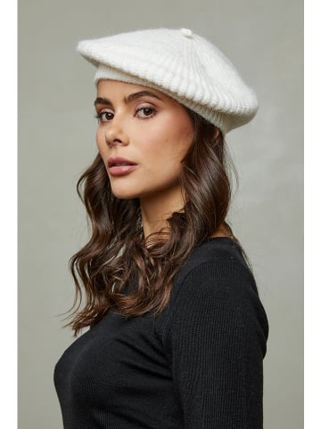 Soft Cashmere Mütze in Weiß
