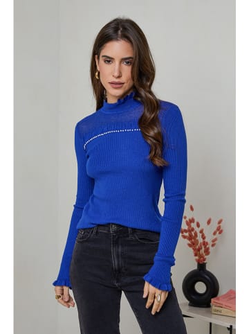 Soft Cashmere Sweter w kolorze niebieskim