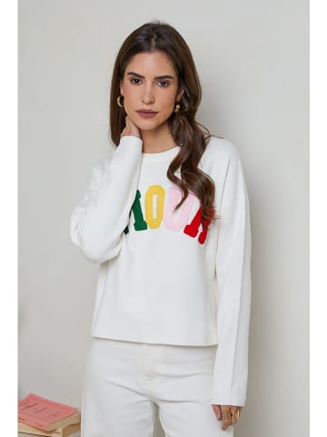 Soft Cashmere Trui wit