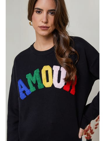 Soft Cashmere Trui zwart