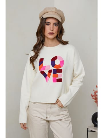 Soft Cashmere Sweter w kolorze beżowym