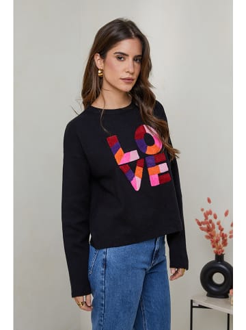 Soft Cashmere Trui zwart
