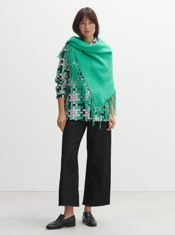 OPUS Sjaal "Awaro" iin groen - (L)144 x (B)80 cm