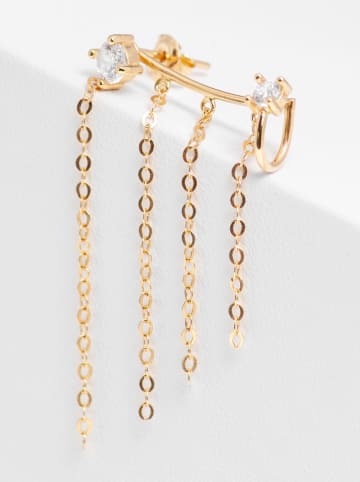 Ania Kruk Vergold. Earcuff mit Edelsteine