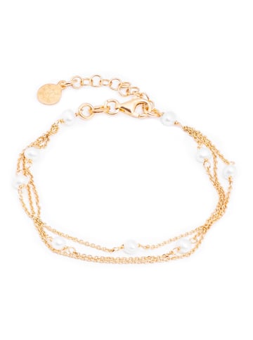 Ania Kruk Vergulde armband met parels