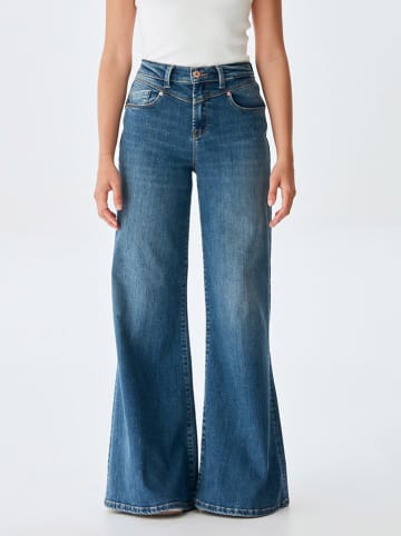 LTB Dżinsy "Weyna B" - Flare fit - w kolorze niebieskim