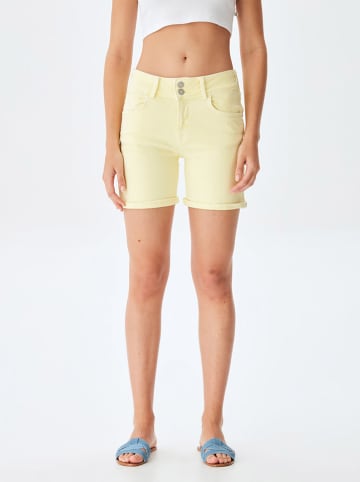 LTB Jeans-Shorts "Rosina" in Gelb