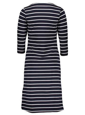 LTB Kleid in Dunkelblau/ Weiß