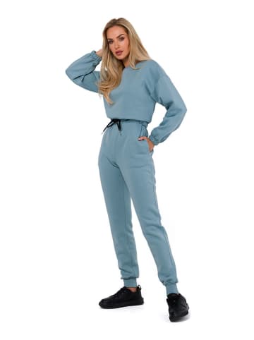 made of emotion Overall in Hellblau