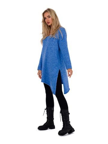 made of emotion Gebreide jurk blauw