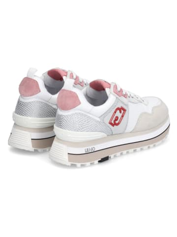 Liu Jo Sneakersy w kolorze biało-beżowym