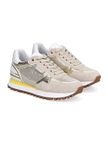 Liu Jo Sneakers beige/goudkleurig