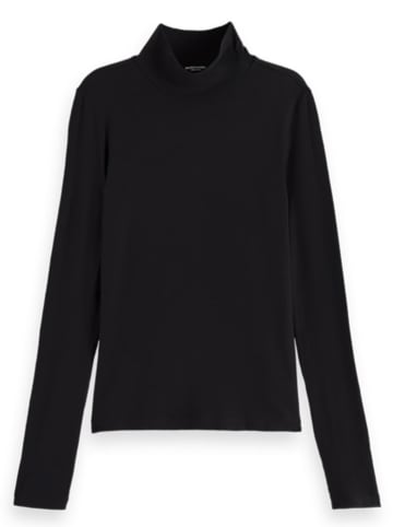 Scotch & Soda Longsleeve zwart