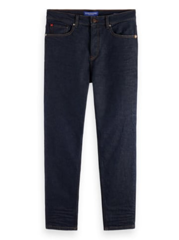 Scotch & Soda Spijkerbroek - tapered fit - donkerblauw