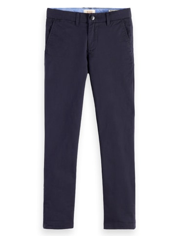 Scotch & Soda Chinobroek donkerblauw