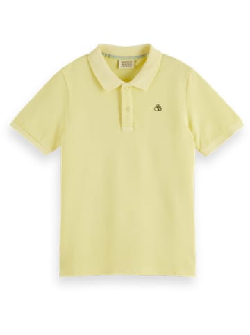 Scotch & Soda Koszulka polo w kolorze żółtym