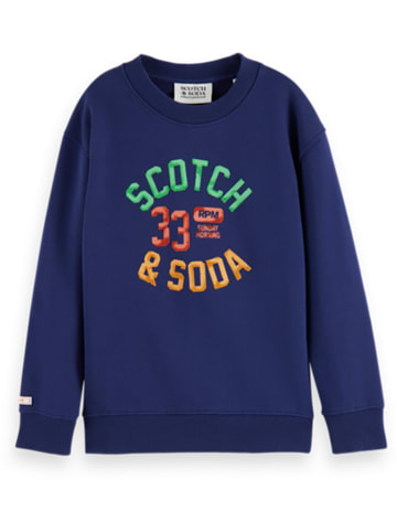 Scotch & Soda Sweatshirt in Dunkelblau