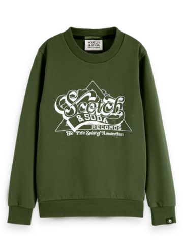 Scotch & Soda Sweatshirt in Grün