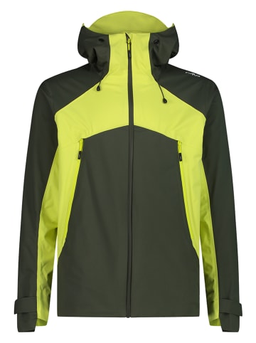 CMP Softshelljas neongroen