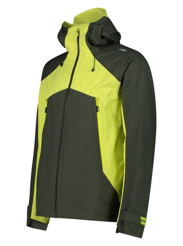 CMP Softshelljas neongroen