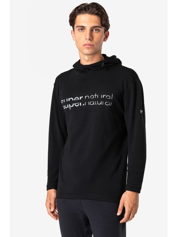 super.natural Hoodie "Alpine" zwart