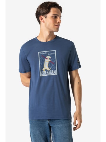 Supernatural Shirt "Sciatore" in Blau