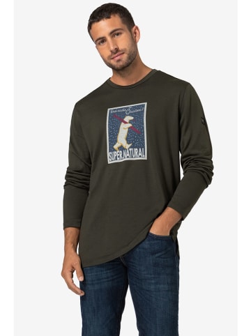 super.natural Longsleeve "Skiatore" in Khaki