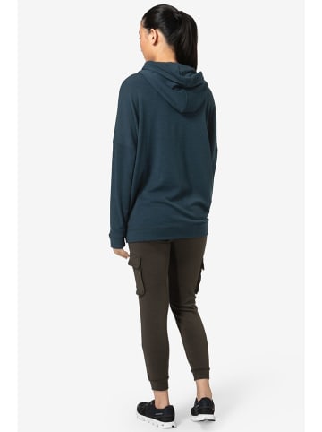 super.natural Hoodie "Snow Cat" in Dunkelblau