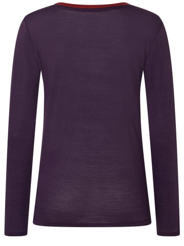 super.natural Longsleeve "Logo" in Lila