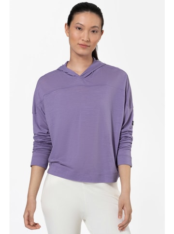 super.natural Hoodie "Asana" in Lila