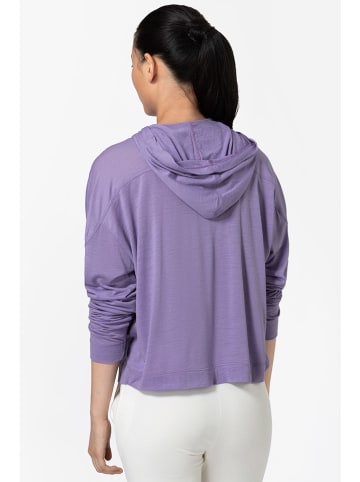 super.natural Hoodie "Asana" paars