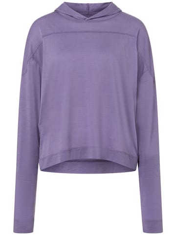 super.natural Hoodie "Asana" in Lila