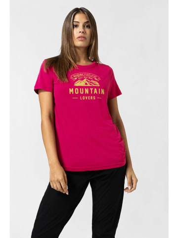 Supernatural Shirt "Mountain Heart Lovers" in Pink