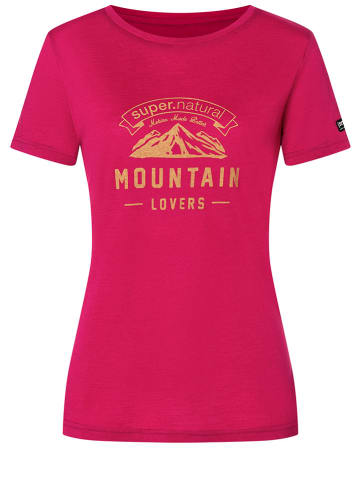 Supernatural Shirt "Mountain Heart Lovers" in Pink