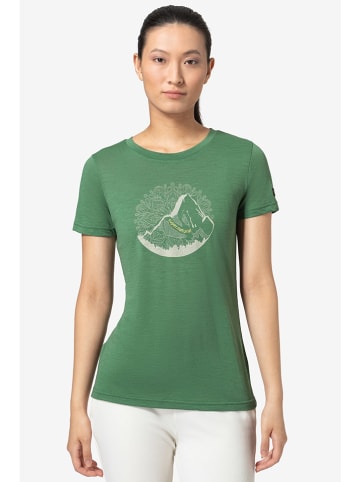 Supernatural Shirt "Mountain Mandala" in Grün
