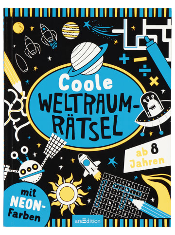 ars edition Rätselbuch "Coole Weltraumrätsel"