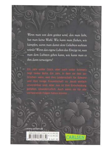 Carlsen Jugendroman "Biss zum Ende der Nacht"