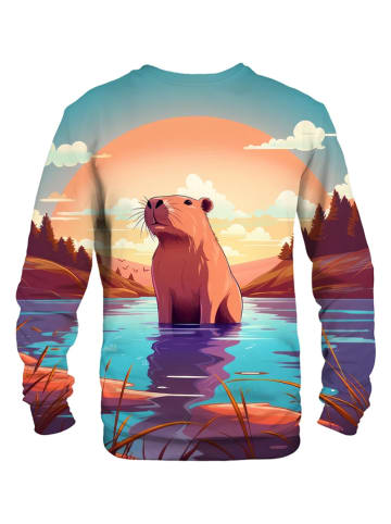 Mr GUGU & MISS GO Sweatshirt "Free Capybara" meerkleurig