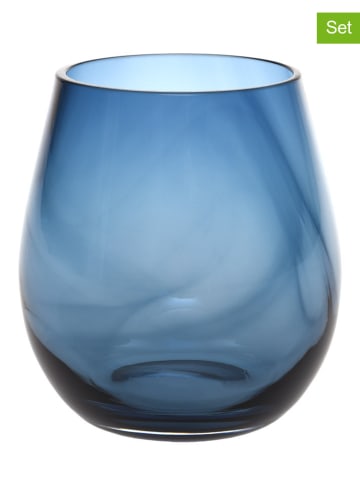 Miloo Home Szklanki (6 szt.) w kolorze niebieskim - 300 ml