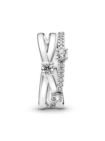 Pandora Zilveren ring met edelstenen