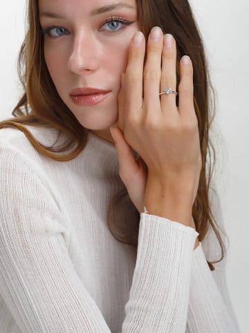 Pandora Zilveren ring met edelstenen