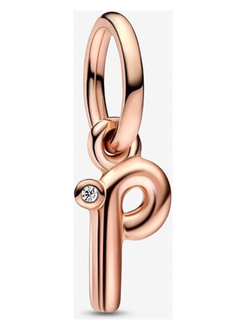 Pandora Rosévergold. Anhänger mit Edelstein